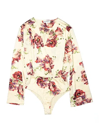 Pre-owned Assorted Brands Bodysuit In White