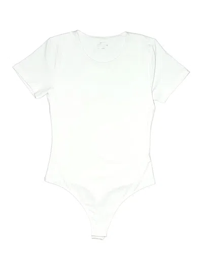 Pre-owned Assorted Brands Bodysuit In White