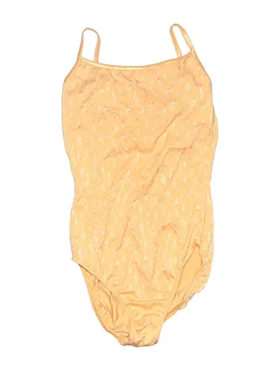 Pre-owned Assorted Brands Bodysuit In Yellow