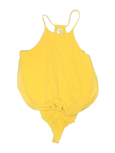 Pre-owned Assorted Brands Bodysuit In Yellow