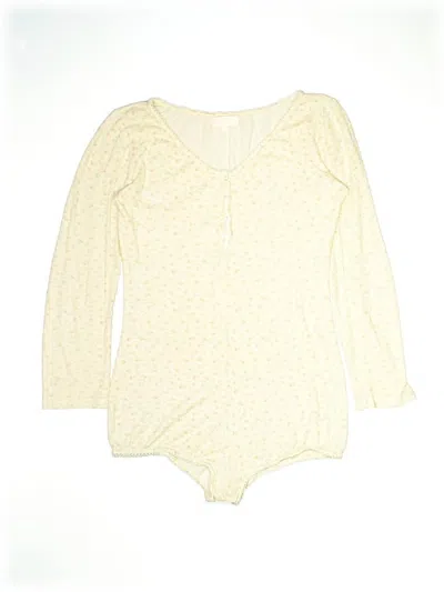 Pre-owned Assorted Brands Bodysuit In Yellow
