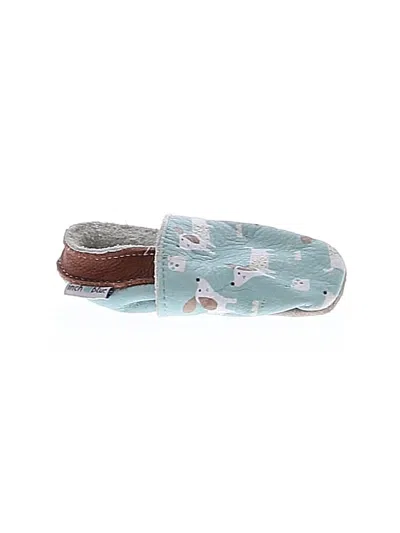 Pre-owned Assorted Brands Babies' Booties In Blue