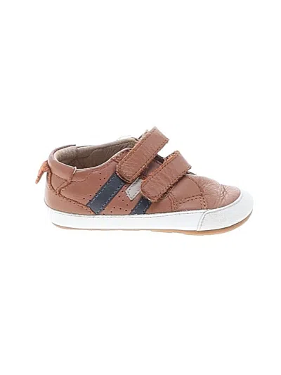 Pre-owned Assorted Brands Kids' Booties In Brown