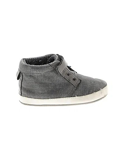 Pre-owned Assorted Brands Kids' Booties In Gray