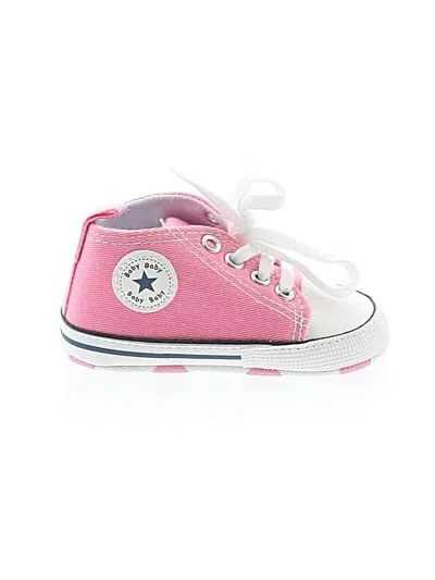 Pre-owned Assorted Brands Kids' Booties In Pink