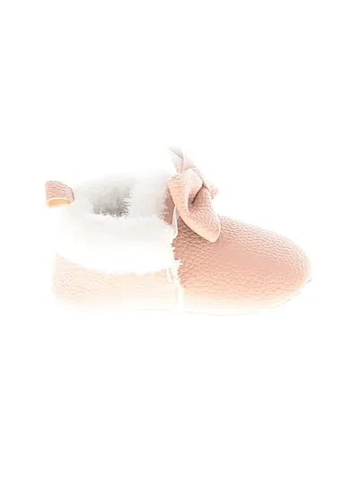 Pre-owned Assorted Brands Babies' Booties In Pink