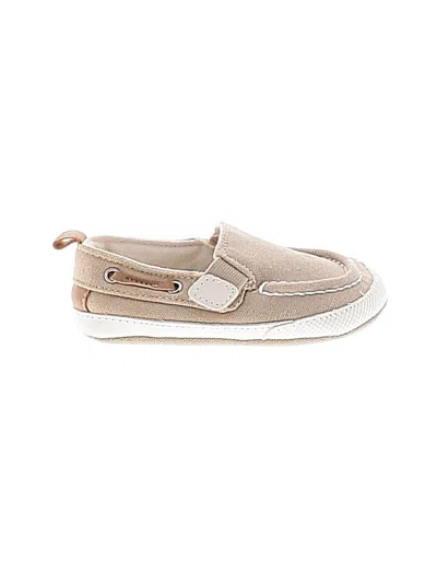 Pre-owned Assorted Brands Babies' Booties In Tan