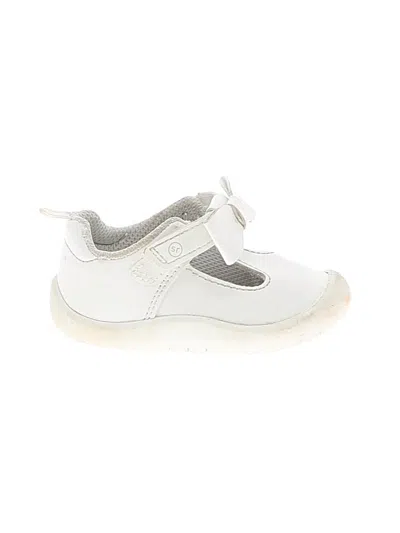 Pre-owned Assorted Brands Kids' Booties In White
