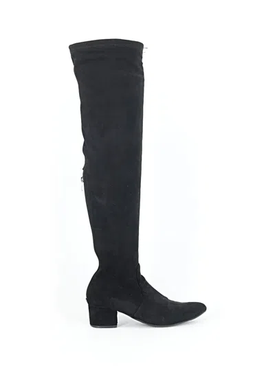 Pre-owned Assorted Brands Boots In Black