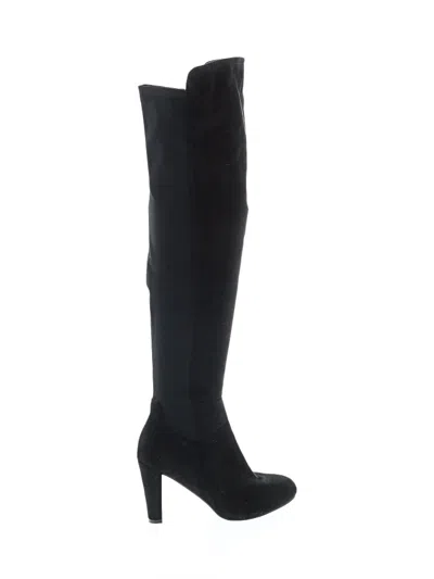 Pre-owned Assorted Brands Boots In Black