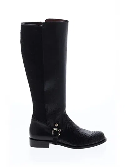 Pre-owned Assorted Brands Boots In Black