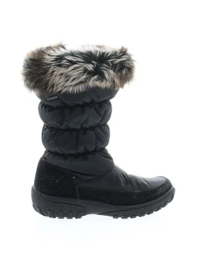 Pre-owned Assorted Brands Boots In Black