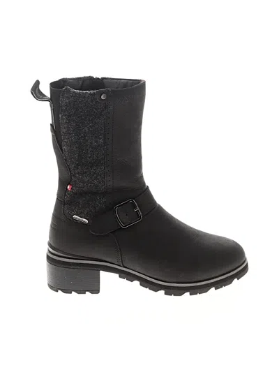 Pre-owned Assorted Brands Boots In Black