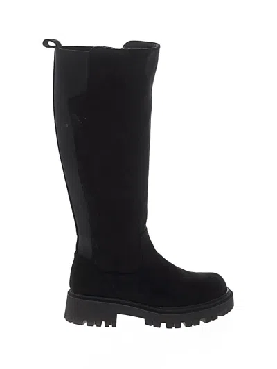 Pre-owned Assorted Brands Boots In Black