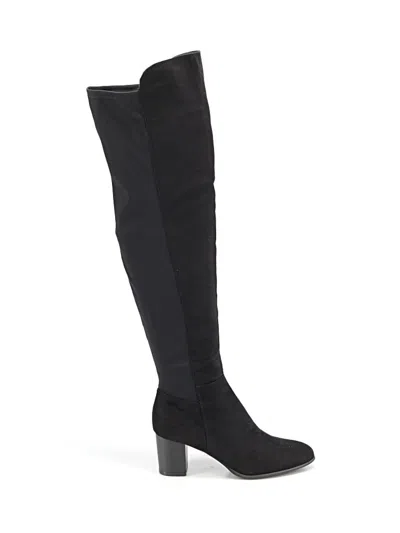 Pre-owned Assorted Brands Boots In Black