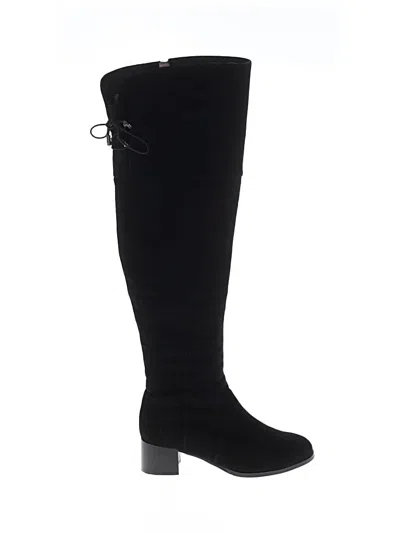 Pre-owned Assorted Brands Boots In Black