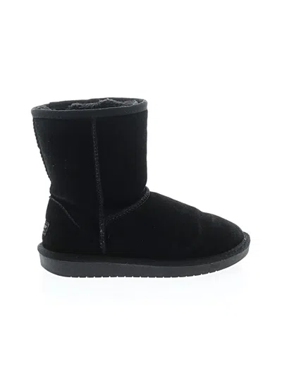 Pre-owned Assorted Brands Boots In Black