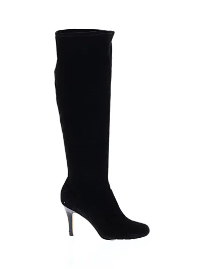 Pre-owned Assorted Brands Boots In Black