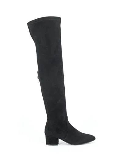 Pre-owned Assorted Brands Boots In Black