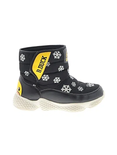 Pre-owned Assorted Brands Kids' Boots In Black