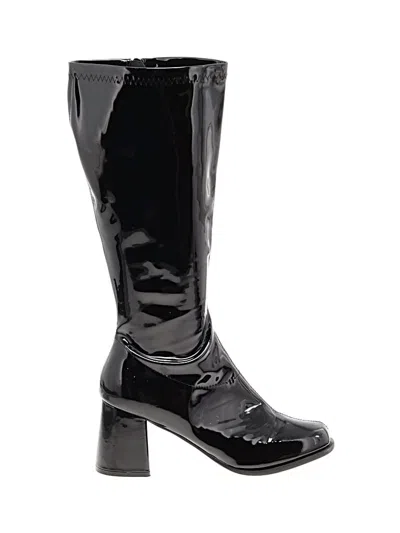 Pre-owned Assorted Brands Boots In Black