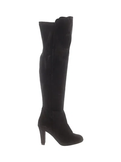 Pre-owned Assorted Brands Boots In Black