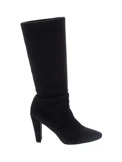 Pre-owned Assorted Brands Boots In Black
