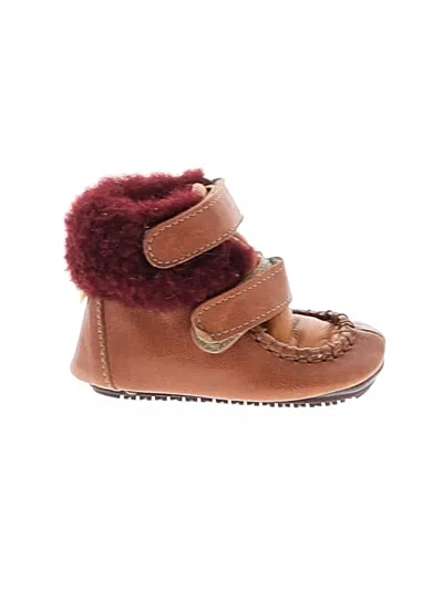 Pre-owned Assorted Brands Kids' Boots In Brown