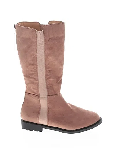 Pre-owned Assorted Brands Kids' Boots In Brown