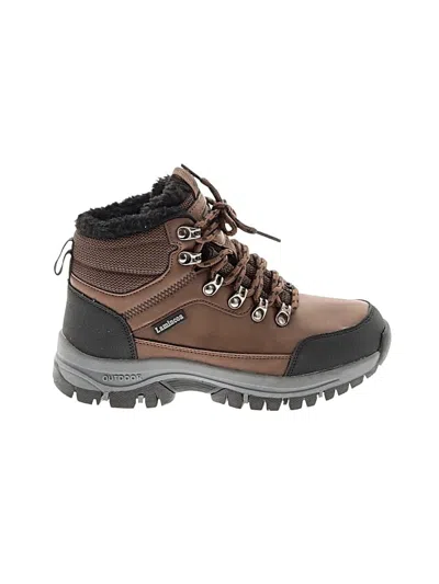 Pre-owned Assorted Brands Kids' Boots In Brown