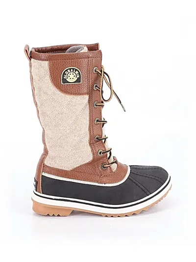Pre-owned Assorted Brands Boots In Brown