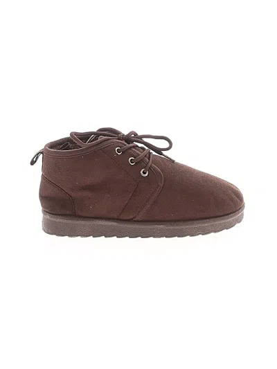 Pre-owned Assorted Brands Kids' Boots In Brown