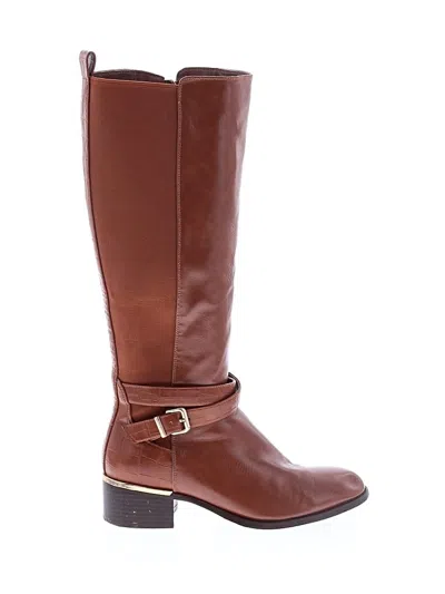 Pre-owned Assorted Brands Boots In Brown