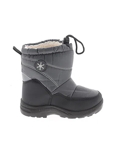 Pre-owned Assorted Brands Kids' Boots In Gray