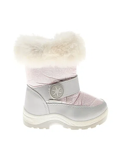 Pre-owned Assorted Brands Kids' Boots In Gray