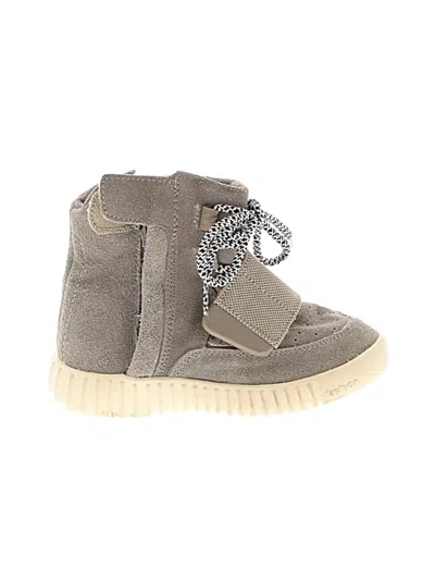 Pre-owned Assorted Brands Kids' Boots In Gray