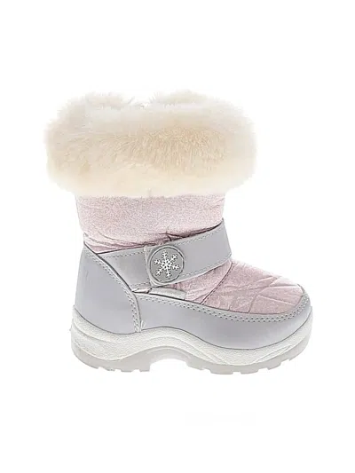 Pre-owned Assorted Brands Kids' Boots In Pink