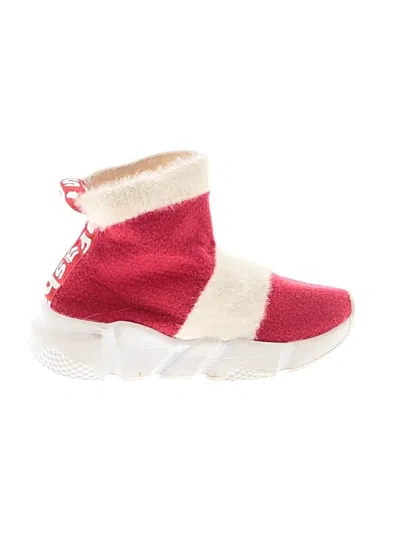 Pre-owned Assorted Brands Kids' Boots In Red