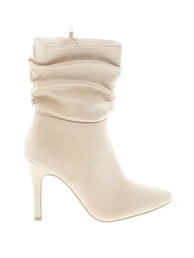 Pre-owned Assorted Brands Boots In White