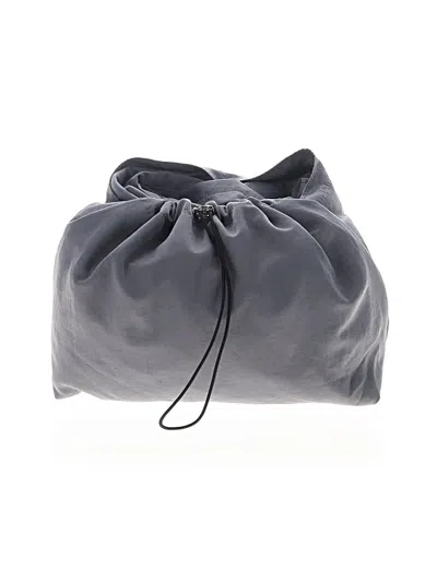 Pre-owned Assorted Brands Bucket Bag In Gray