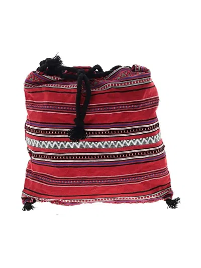 Pre-owned Assorted Brands Bucket Bag In Red