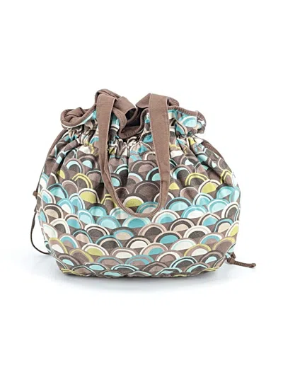 Pre-owned Assorted Brands Bucket Bag In Teal