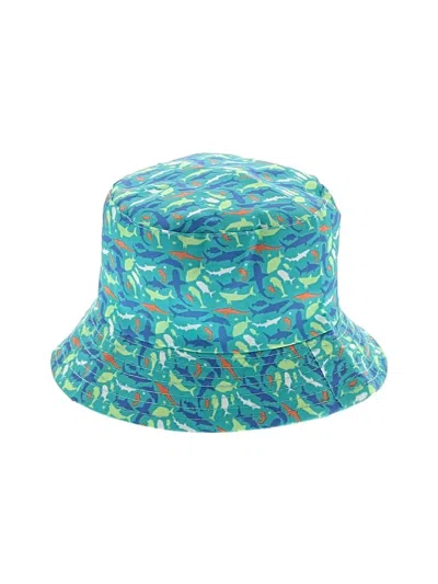 Pre-owned Assorted Brands Kids' Bucket Hat In Blue