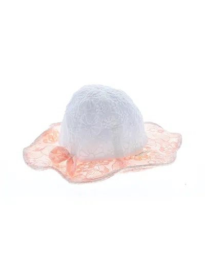 Pre-owned Assorted Brands Kids' Bucket Hat In White