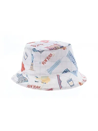 Pre-owned Assorted Brands Kids' Bucket Hat In White