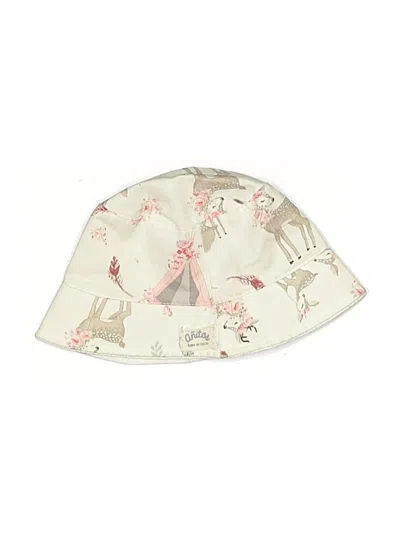 Pre-owned Assorted Brands Kids' Bucket Hat In White