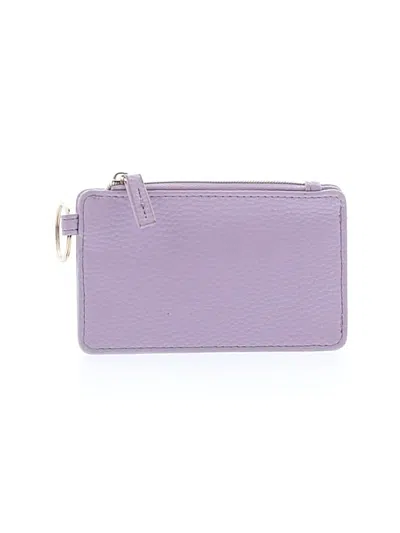 Pre-owned Assorted Brands Card Holder In Purple