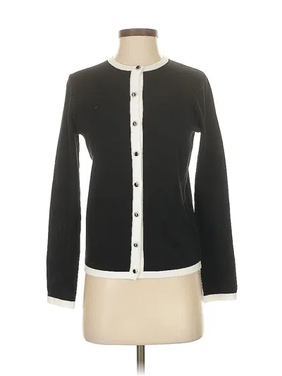 Pre-owned Assorted Brands Cardigan Sweater In Black