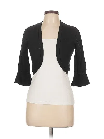 Pre-owned Assorted Brands Cardigan Sweater In Black