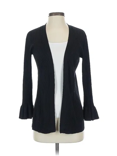 Pre-owned Assorted Brands Cardigan Sweater In Black